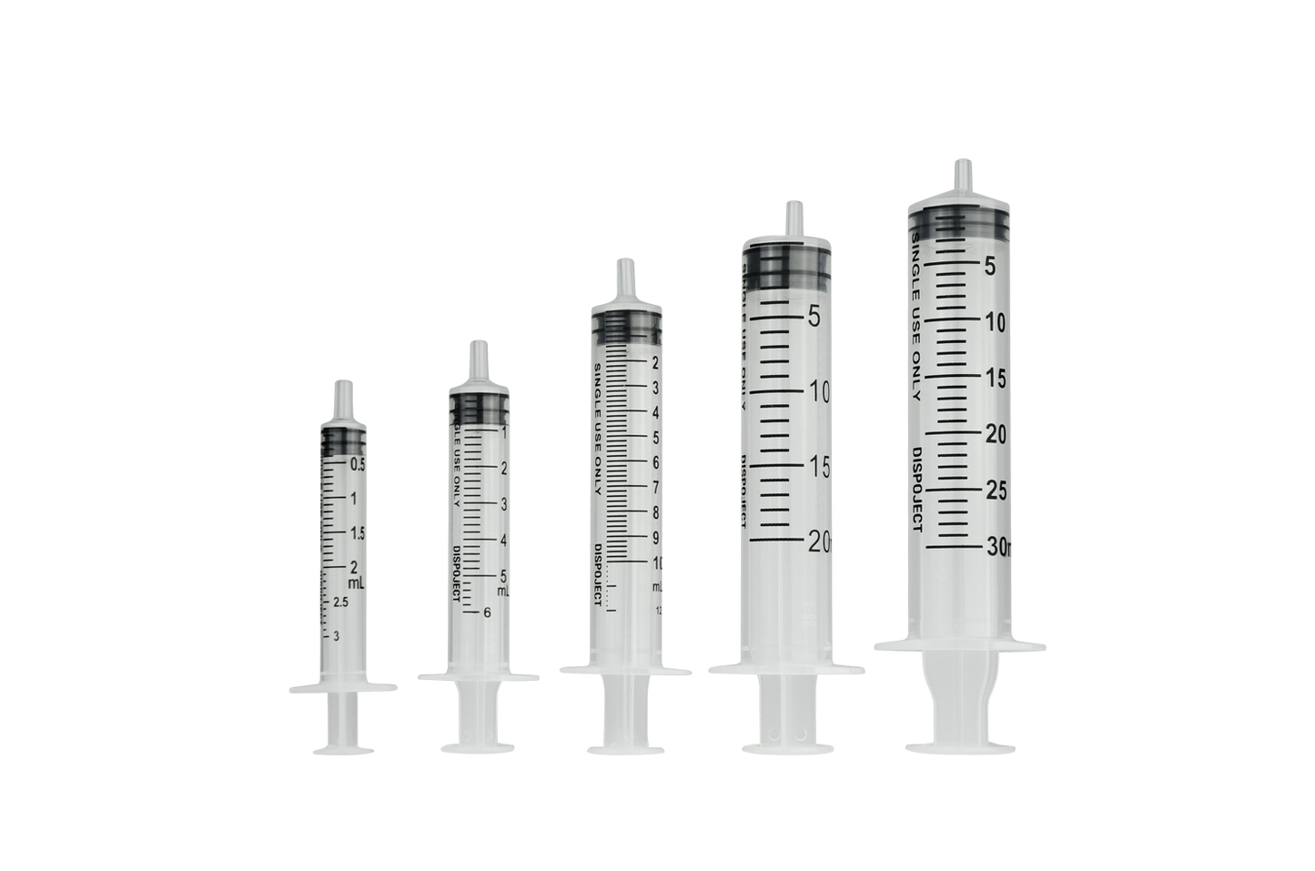 Génia Dispoject 3-delige Wegwerpspuit 30 ml