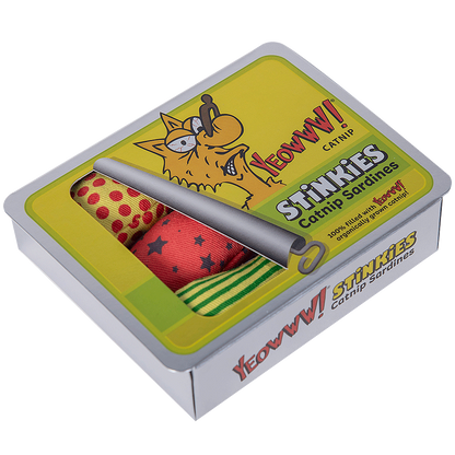 Yeowww! Stinkies Catnip Sardines Trio