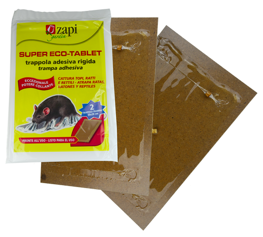 Zapi Super Tablet Rats&amp;Mice sticky trap 28x19cm