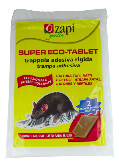 Zapi Super Tablet Rats&amp;Mice sticky trap 28x19cm
