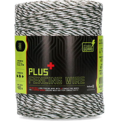 ZoneGuard Plus Afrasteringsdraad 3 mm 400 m
