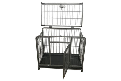 Topmast Heavy Duty Hondenbench Opvouwbaar 123L× 75W × 81H CM