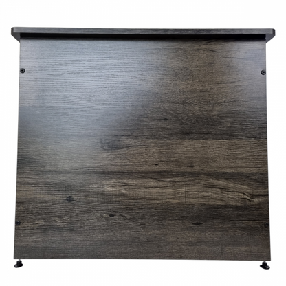 Topmast FurNiture Hondenbench - Donkergrijs - Met Benchmat - 98 x 65 x 68 cm