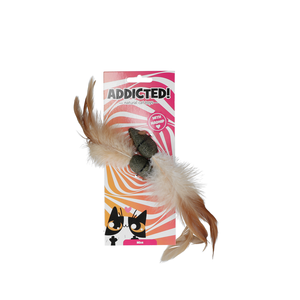 Addicted Mice with Feathers