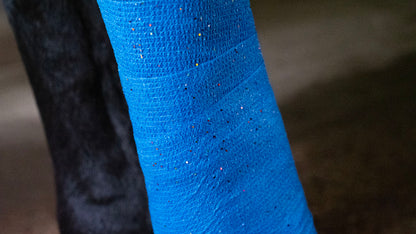 Bandage Animal Blauw Glitter Profi 10 cm