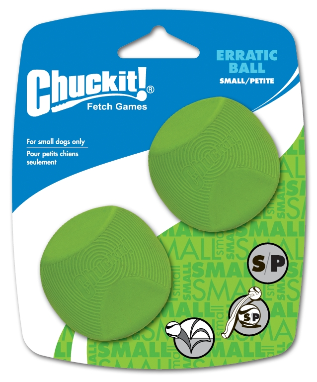 Chuckit Erratic Ball Small 2-Pack