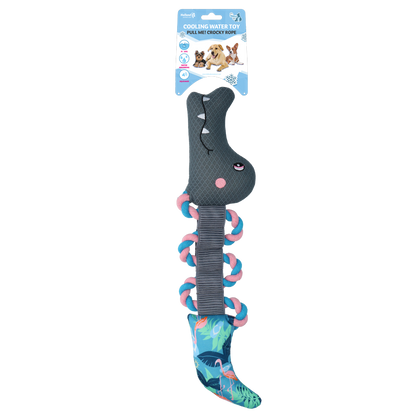CoolPets Pull me! Crocky rope (Flamingo)