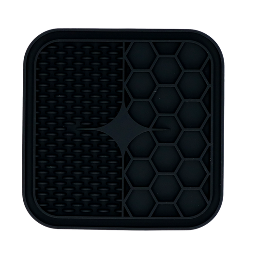 Eat Slow Live Longer Lick Mat Duo S Grey