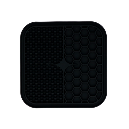 Eat Slow Live Longer Lick Mat Duo M Grey