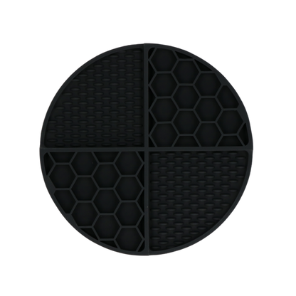 Eat Slow Live Longer Lick Mat Dimensions Circle  Red