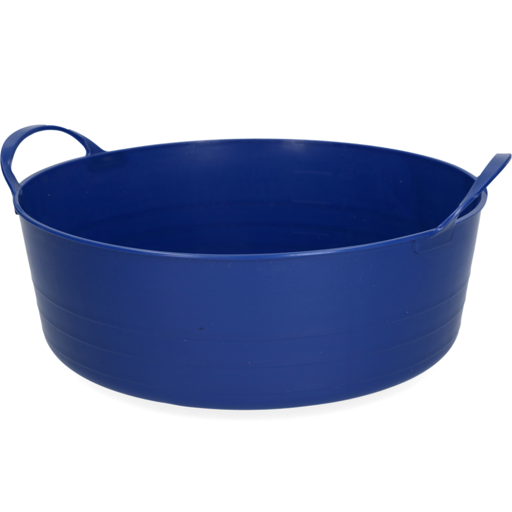 Emmer V-Trug Flexi Blauw 6 L