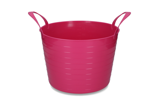 Emmer V-Trug Flexi Roze 14 l