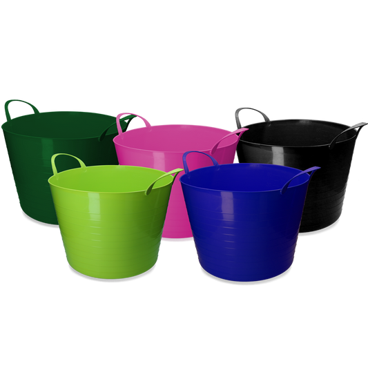 Emmer V-Trug Flexi blauw 65 l