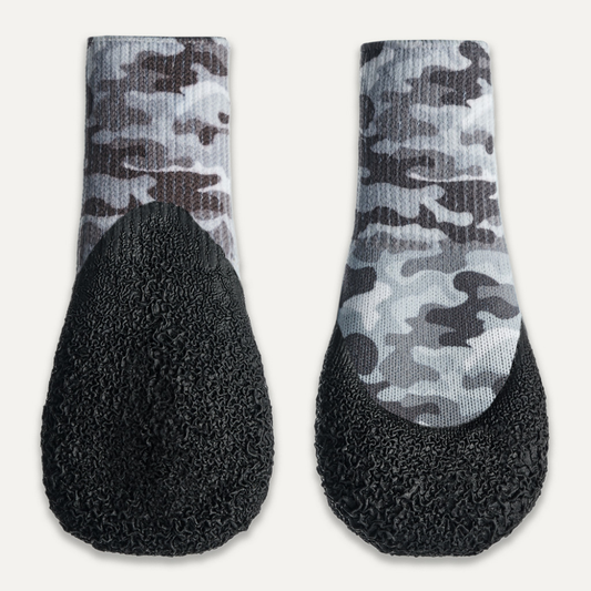 Gooeez Lites Printed Dog Booties (4-pack) 2XL Camo/Black