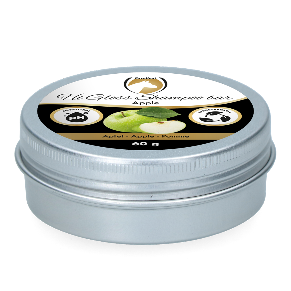 Excellent Horse Hi Gloss Shampoo Bar Appel 60 g