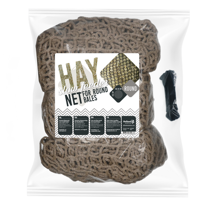 Hay Slowfeeder net speciaal voor ronde baal