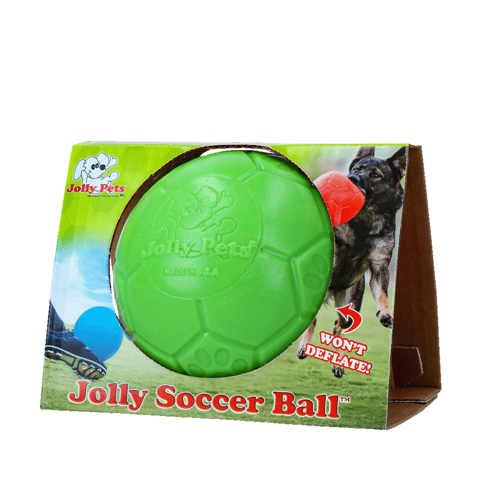 Jolly Soccer Ball 15cm Appel Groen