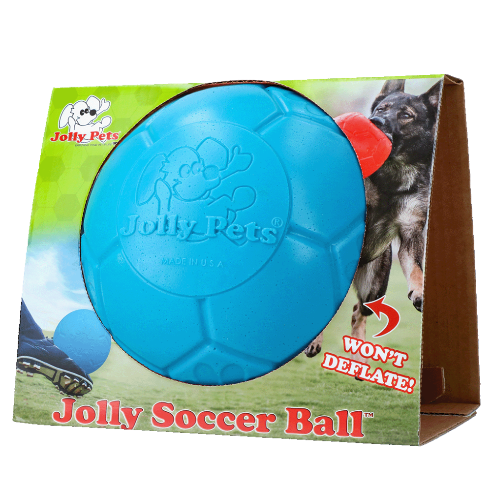 Jolly Soccer Ball 20cm Oceaan Blauw