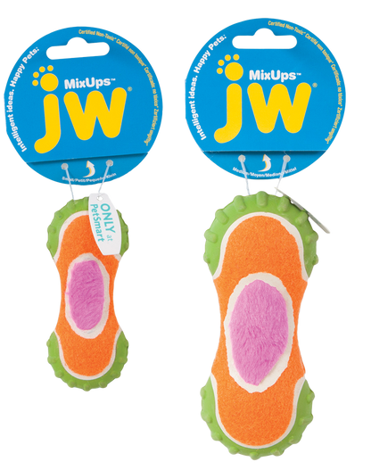 JW Mixups Ribbed Barbell M 14 cm