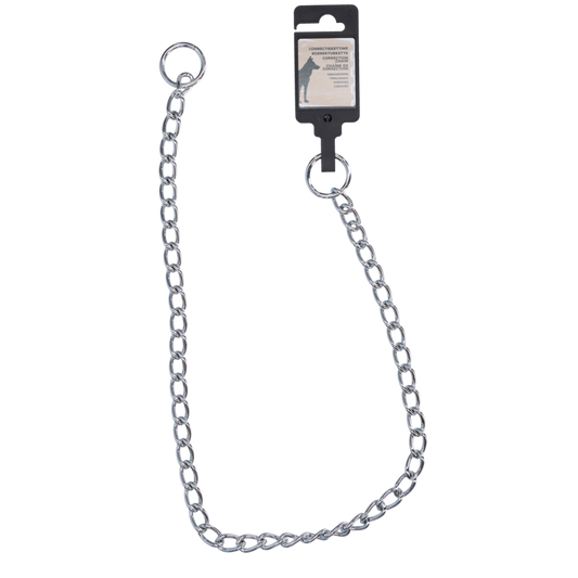 Ketting Correctie  Verchroomd 4mmx75cm