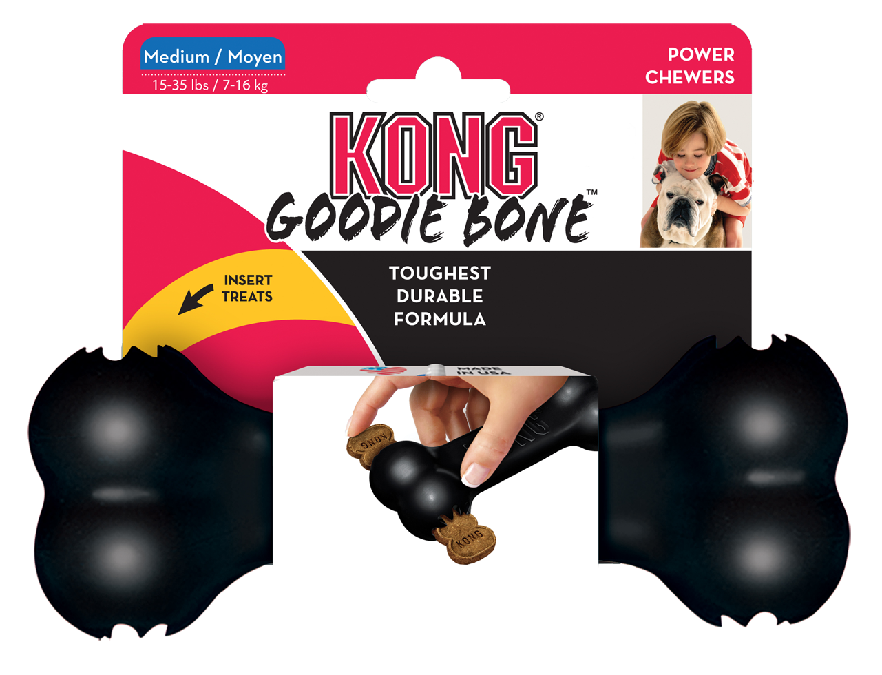 KONG Extreme Bone Goodie Medium