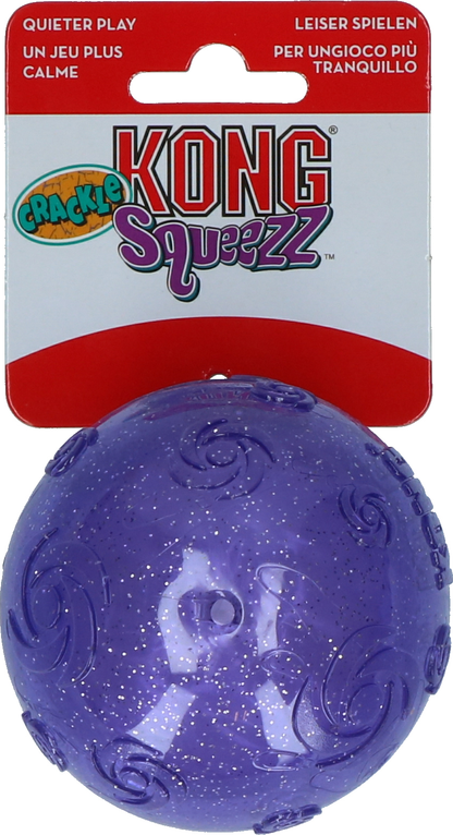 KONG Squeezz Crackle Ball Assorted Large