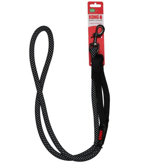 KONG Rope leash One Size Black
