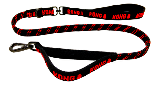 KONG Zero-shock leash One Size Black