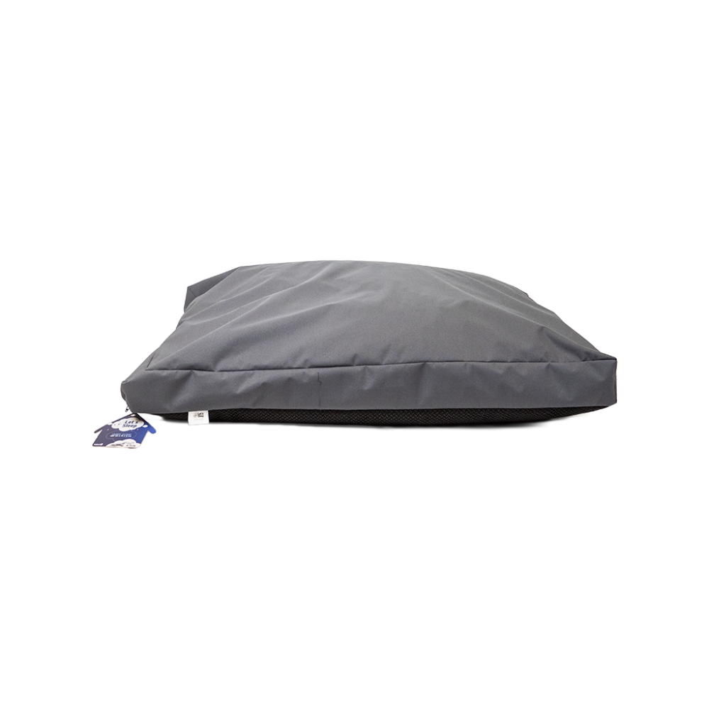 Let&#039;s Sleep Cushy Cloud Hondenkussen Buiten XL Antraciet