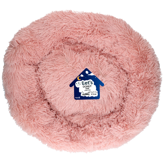 Let&#039;s Sleep Donut 100 cm Beige Roze