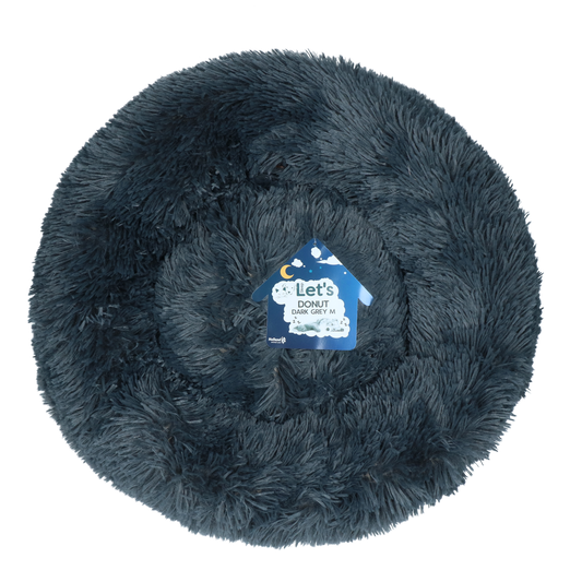 Let&#039;s Sleep Donut 50 cm Donkergrijs