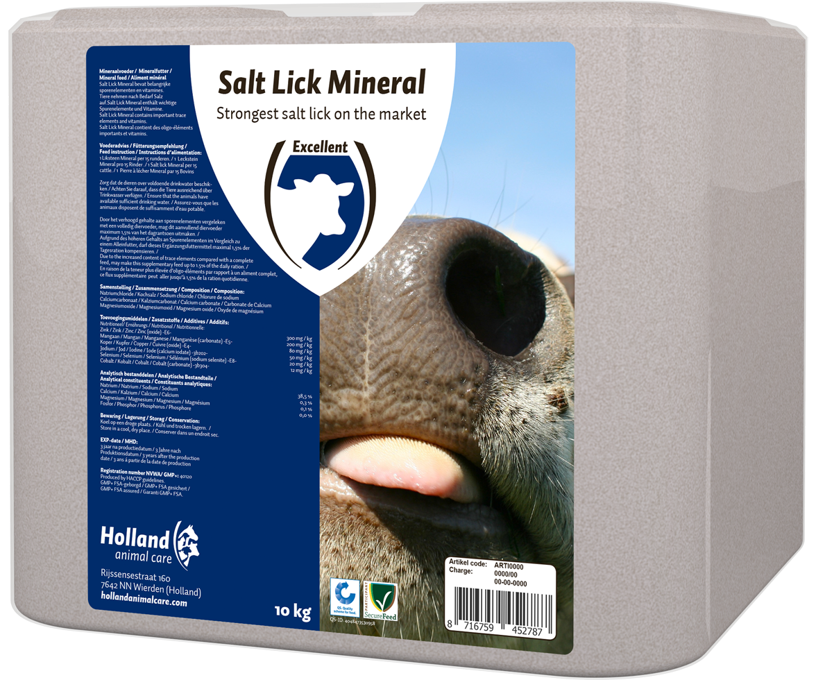 Liksteen MINERAL Koe