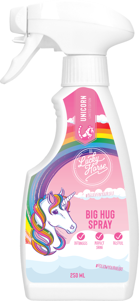 Lucky Horse Unicorn Knuffel Spray