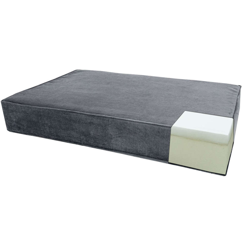 Madison Orthopedisch kussen Velvet groen S