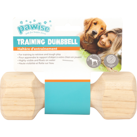 Pawise Wooden retrieving dumbbell s-17