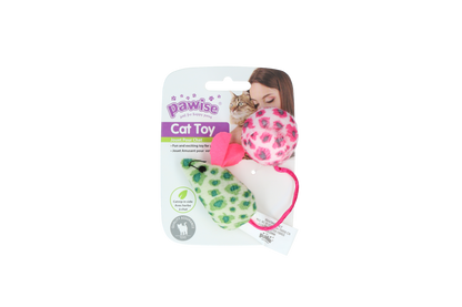 Pawise Cat Toy - Mice &amp; Ball