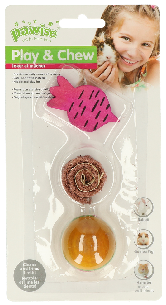 Pawise Wood&#039;n Loofah Pretty Toys no.2