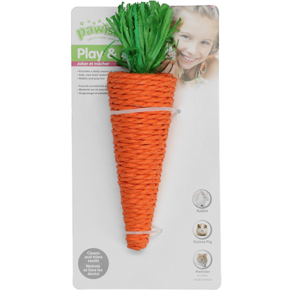 Pawise LW nibblers-corn husk chews-carrot
