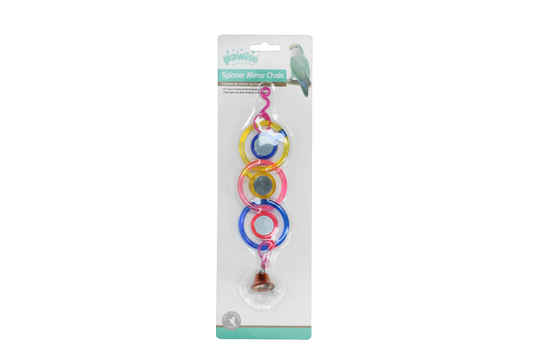 Pawise Bird Rings with bells