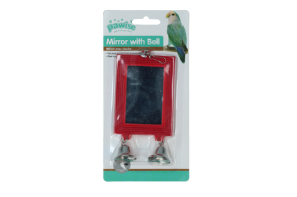 Pawise Bird Mirror with bell