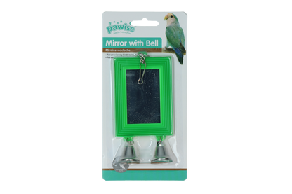 Pawise Bird Mirror with bell
