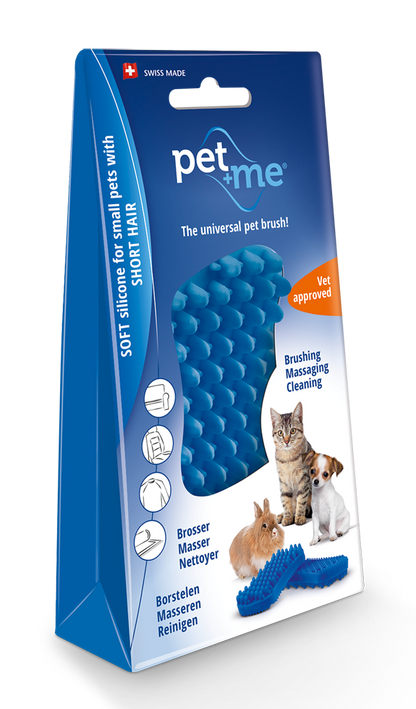Pet+Me Cat short hair brush blue