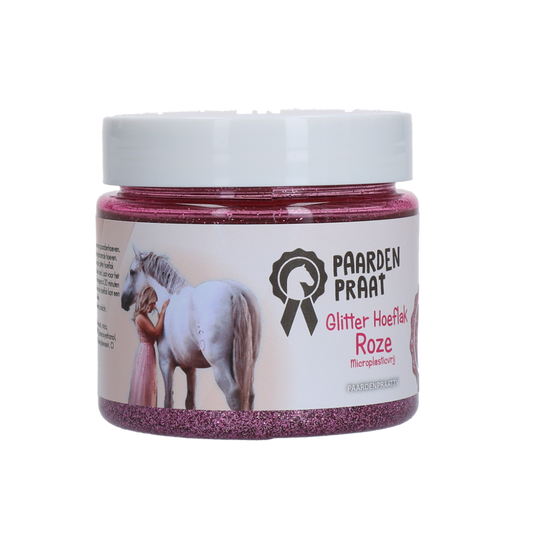 Paardenpraat TV Glitter Hoeflak Roze