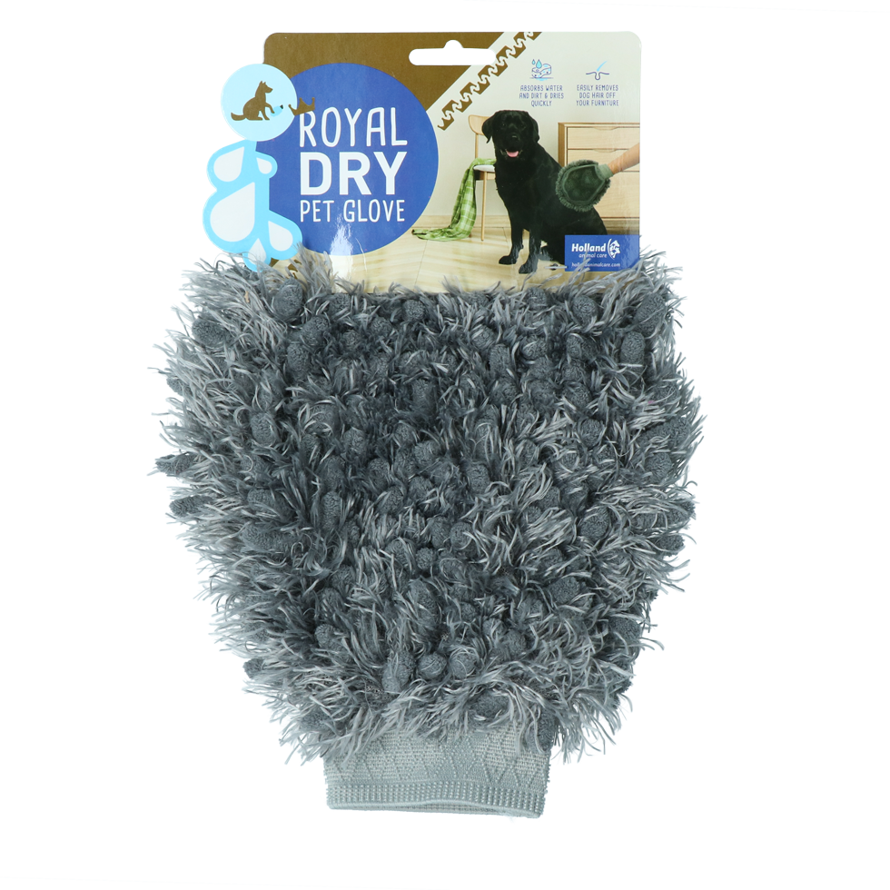 Royal Dry Pet Glove Handschoen &amp; Haarverwijderaar