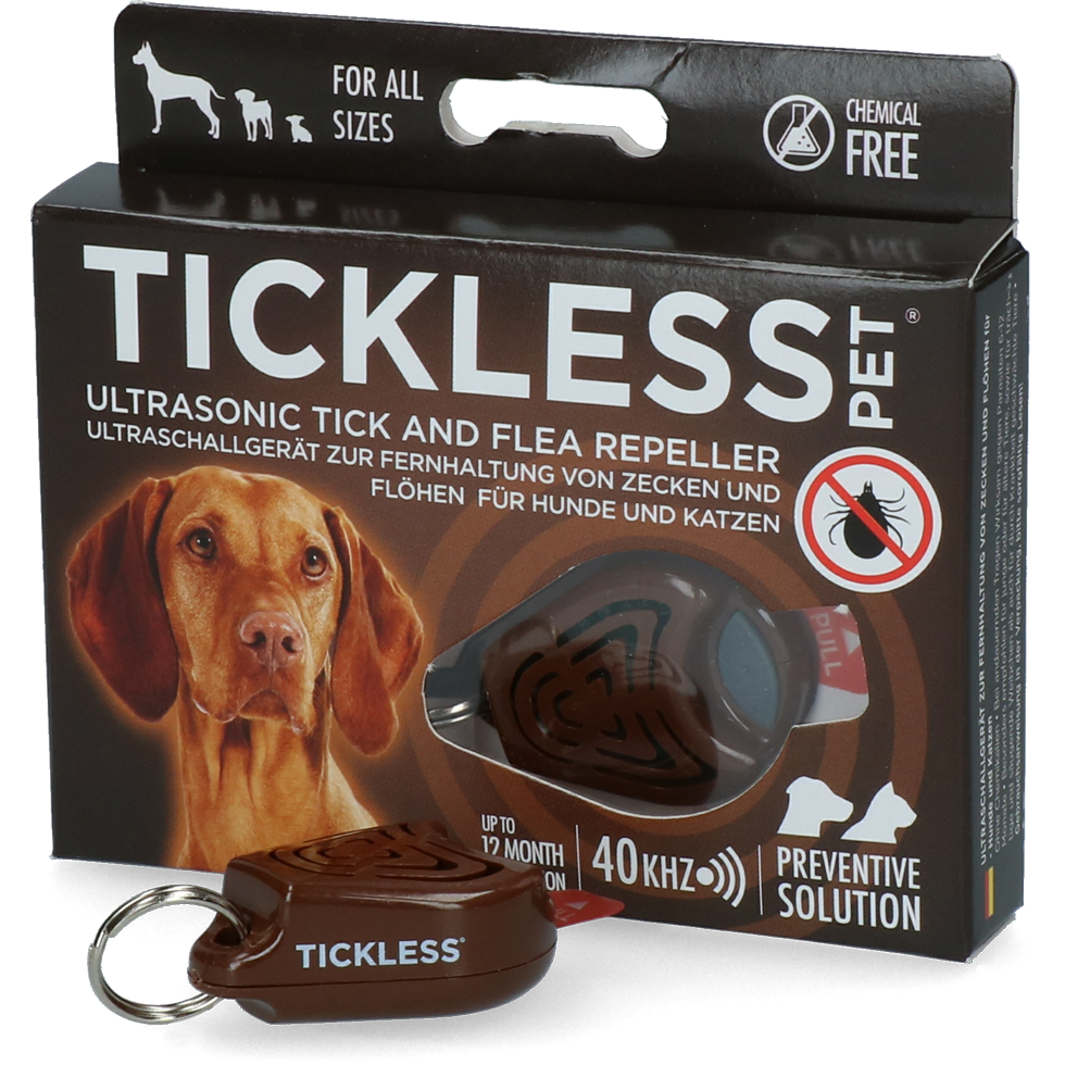 Tickless Pet Roze tot 12 maanden bescherming